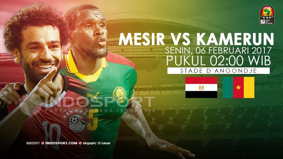 Prediksi Mesir vs Kamerun. - INDOSPORT